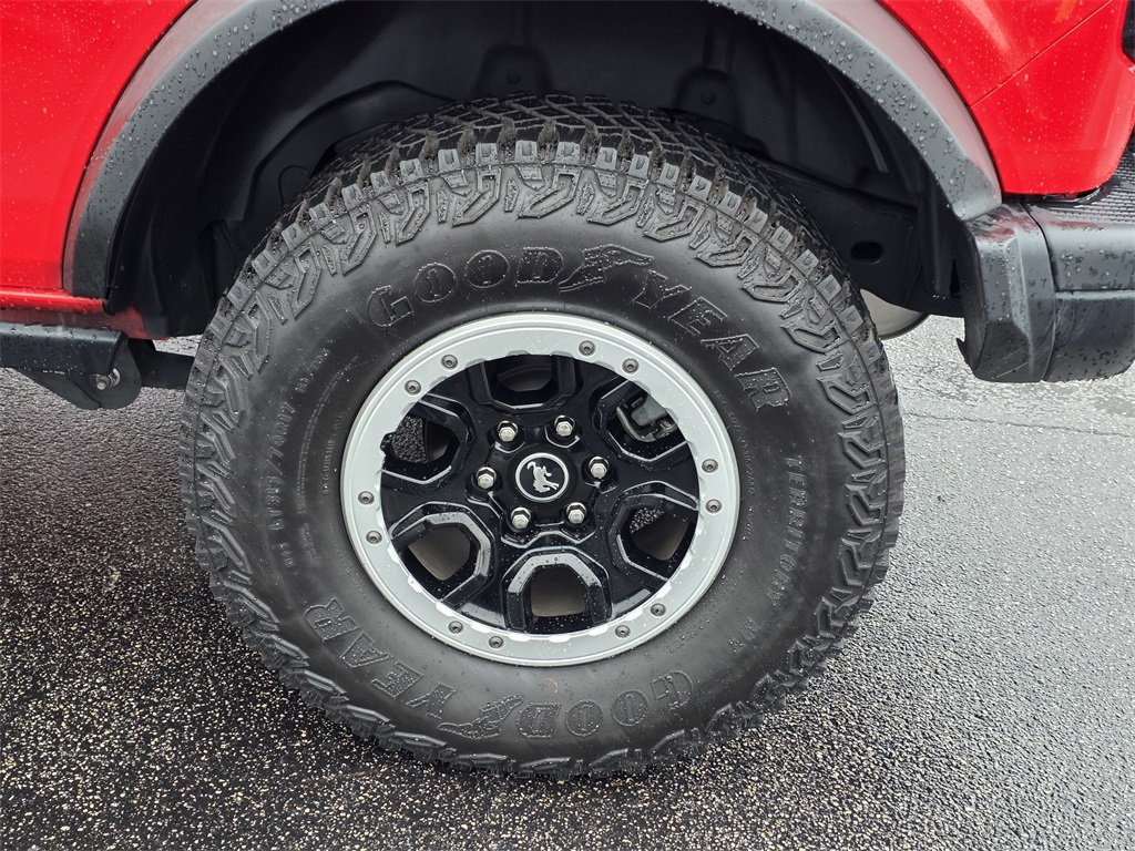 2023 Ford Bronco Badlands Red at Bayway Chrysler Dodge Jeep Ram