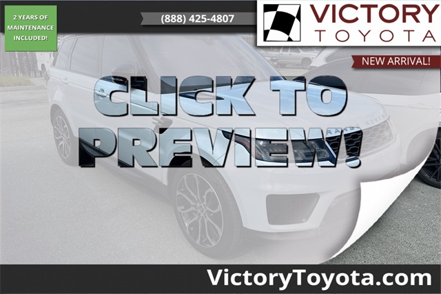 2019 Land Rover Range Rover Sport V6 SE 4WD