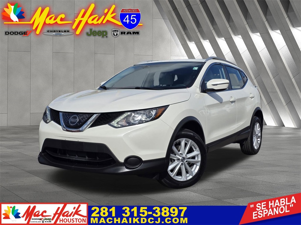 2018 Nissan Rogue Sport SV White at Bayshore Chrysler Jeep Dodge Ram