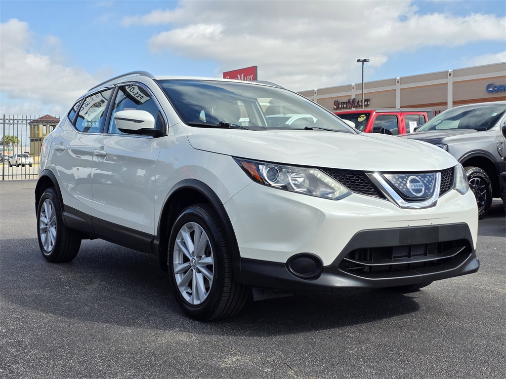 2018 Nissan Rogue Sport SV White at Bayshore Chrysler Jeep Dodge Ram
