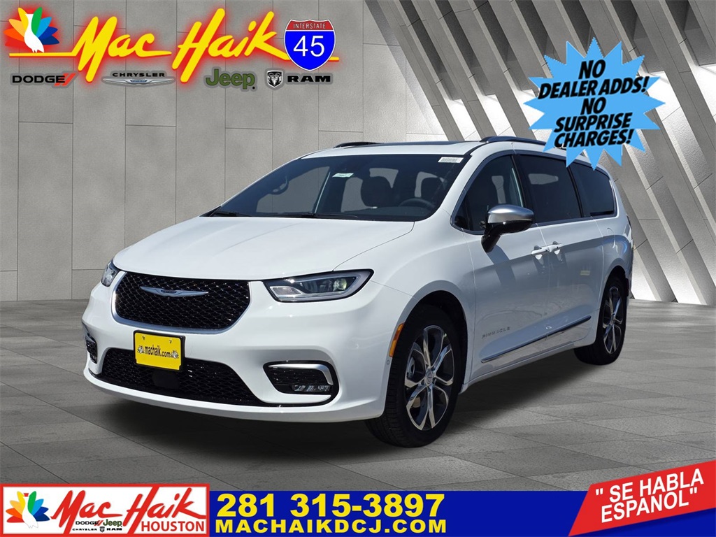 2026 Chrysler Pacifica Pinnacle White at Martin Chrysler Dodge Jeep Ram