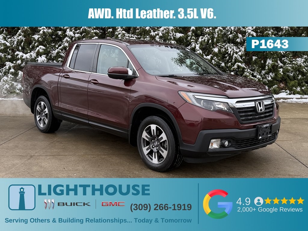 2019 Honda Ridgeline RTL AWD