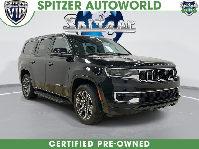 Diamond Black Crystal Pearlcoat 2024 Jeep Wagoneer SUV / Crossover Four-Wheel Drive 8-Speed Automatic