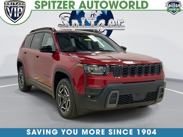 Red Hot Pearlcoat 2026 Jeep Cherokee SUV / Crossover Four-Wheel Drive Continuously Variable Transmission