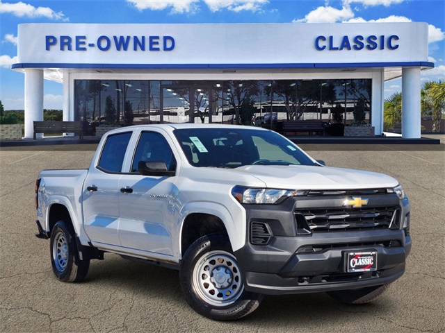 2024 Chevrolet Colorado Work Truck White at Classic Elite Chevrolet Hwy 6