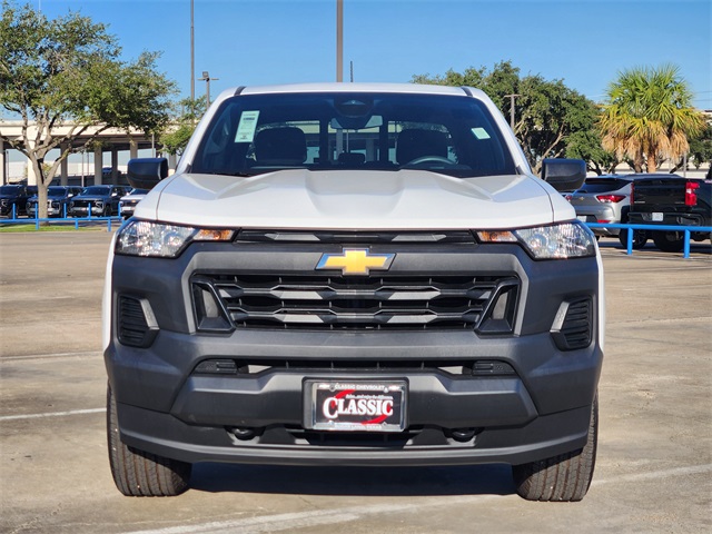 2024 Chevrolet Colorado Work Truck White at Classic Elite Chevrolet Hwy 6