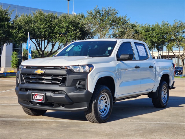 2024 Chevrolet Colorado Work Truck White at Classic Elite Chevrolet Hwy 6