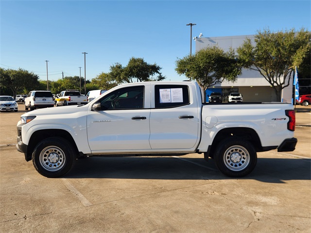 2024 Chevrolet Colorado Work Truck White at Classic Elite Chevrolet Hwy 6