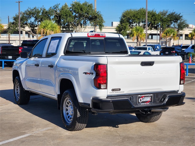 2024 Chevrolet Colorado Work Truck White at Classic Elite Chevrolet Hwy 6