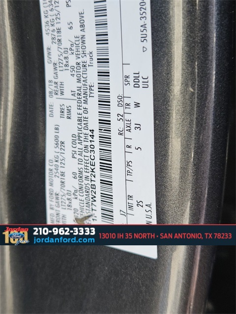 Used Car 2019 Ford F-250sd  Xlt For Sale Under $50,000 In San Antonio, Texas