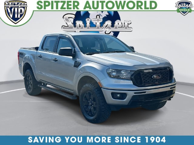 Iconic Silver Metallic 2022 Ford Ranger Pickup Truck Four-Wheel Drive Automatic