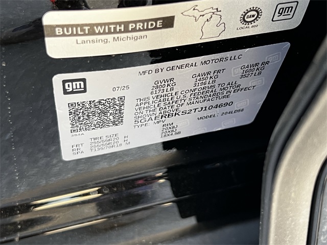 2026 Buick Enclave Sport Touring Black at Big Star Buick GMC