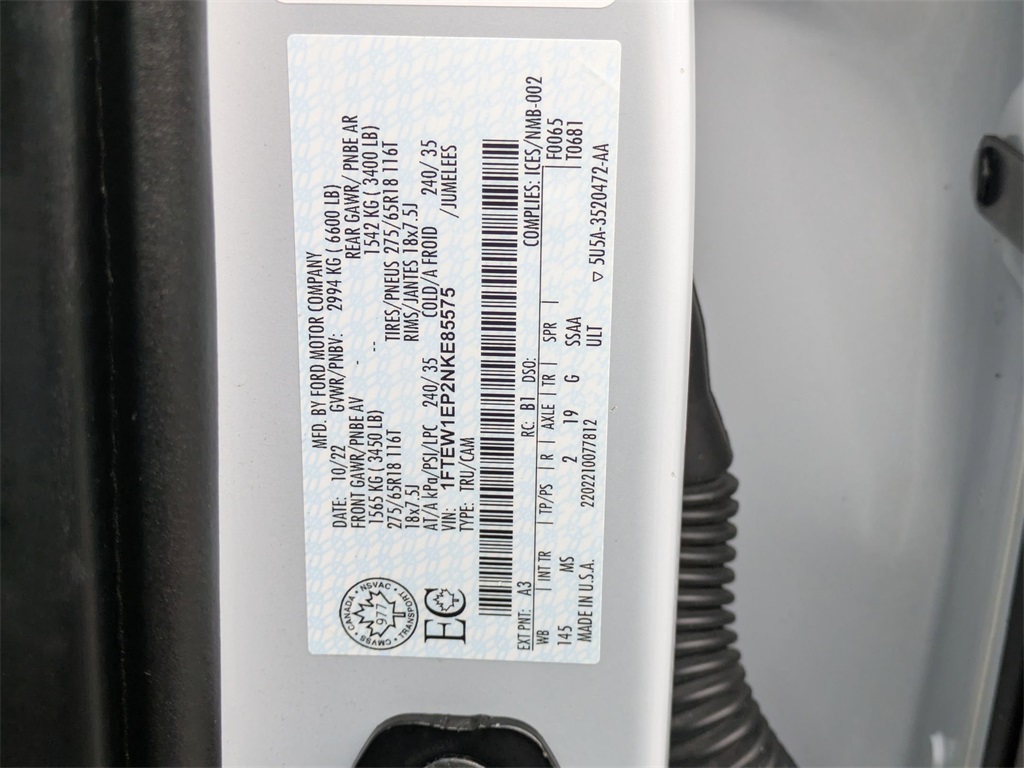 Used 2022 Ford F-150 For Sale in Findlay, OH