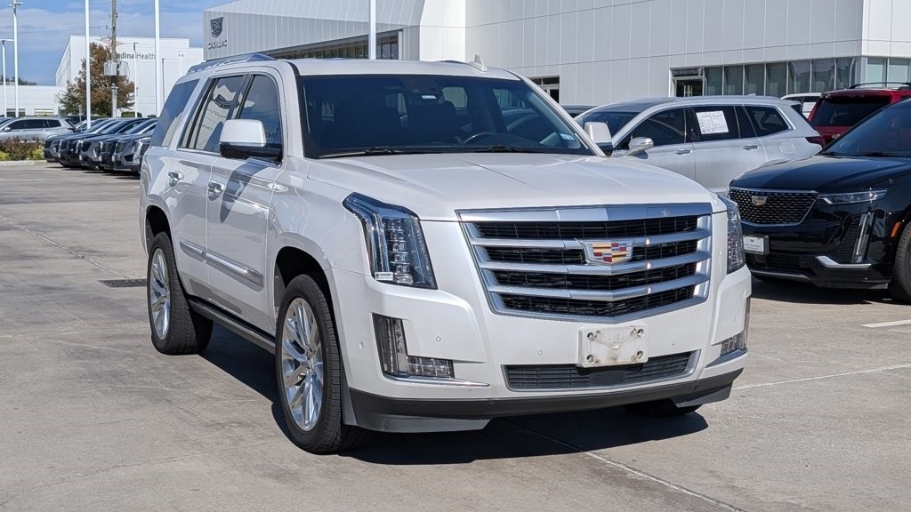 2020 Cadillac Escalade Premium Luxury White at Emmons Autoplex