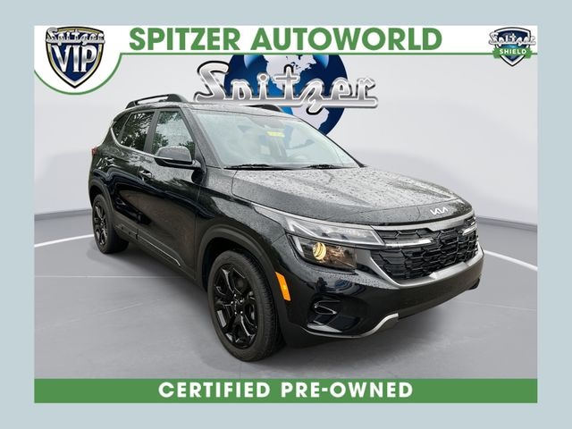 Fusion Black 2024 Kia Seltos SUV / Crossover All-Wheel Drive 8-Speed Automatic
