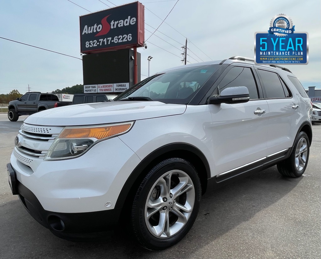 2014 Ford Explorer Limited White at Parkway Family Mazda