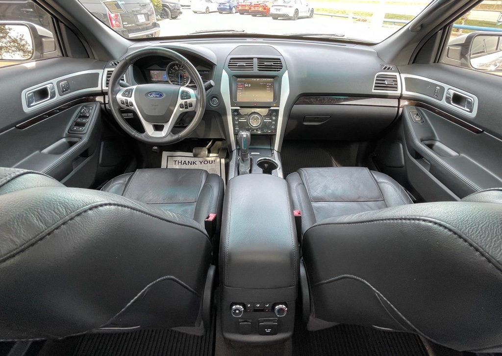 2014 Ford Explorer Limited White at Parkway Family Mazda