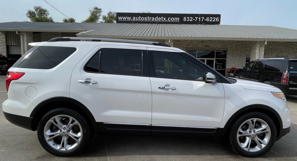 2014 Ford Explorer Limited White at Parkway Family Mazda