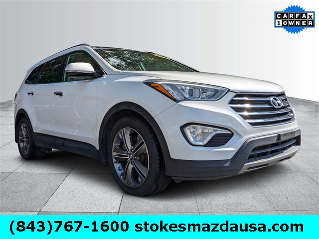 2014 Hyundai Santa Fe Limited White at Bayway Cadillac of The Woodlands