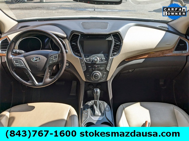 2014 Hyundai Santa Fe Limited White at Bayway Cadillac of The Woodlands