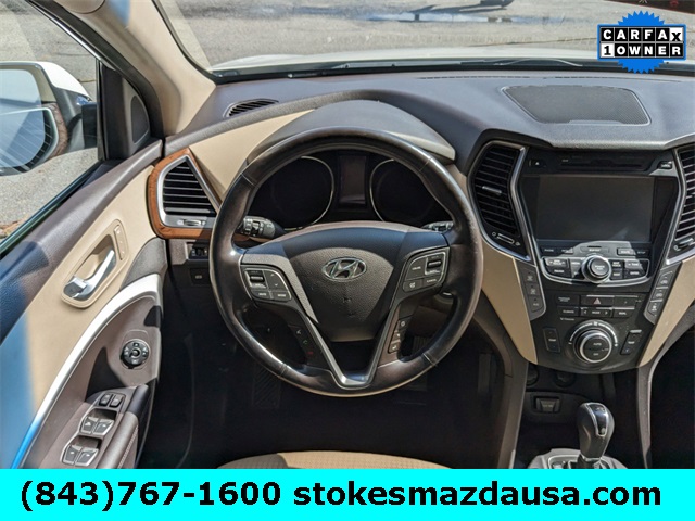 2014 Hyundai Santa Fe Limited White at Bayway Cadillac of The Woodlands