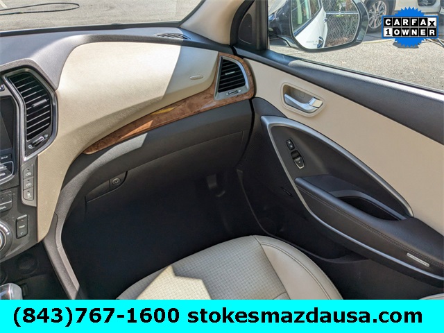 2014 Hyundai Santa Fe Limited White at Bayway Cadillac of The Woodlands