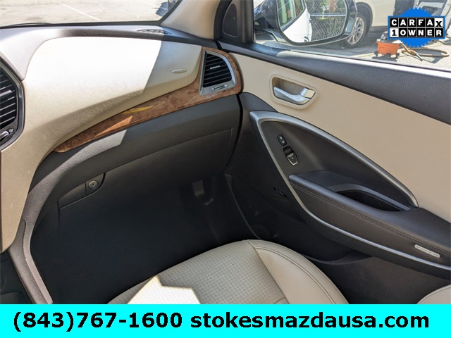 2014 Hyundai Santa Fe Limited White at Bayway Cadillac of The Woodlands