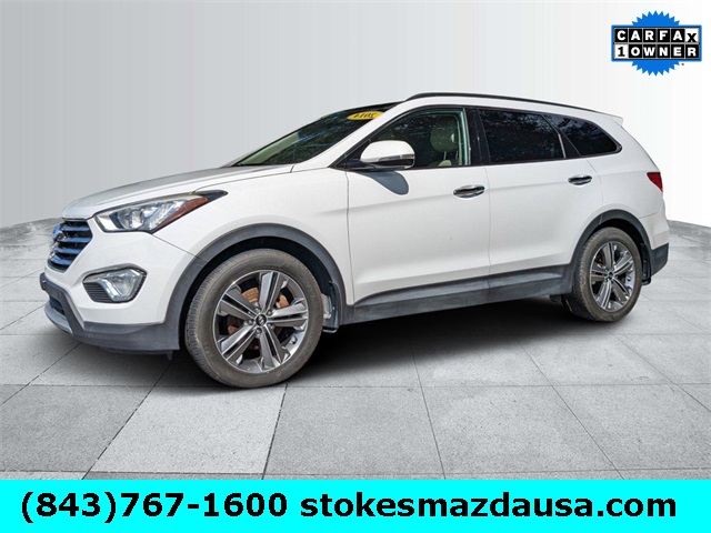 2014 Hyundai Santa Fe Limited White at Bayway Cadillac of The Woodlands