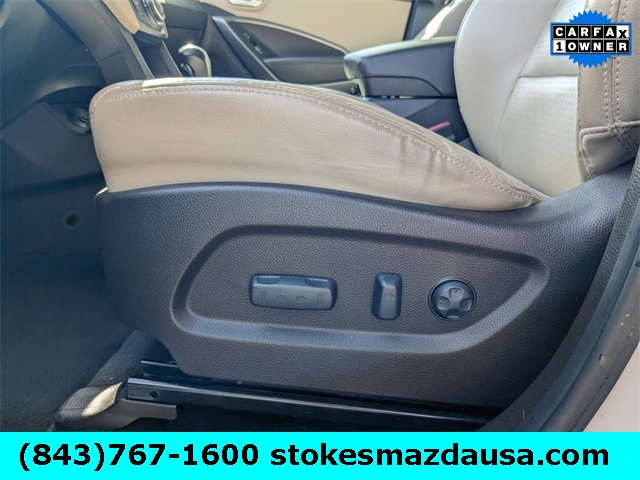 2014 Hyundai Santa Fe Limited White at Bayway Cadillac of The Woodlands