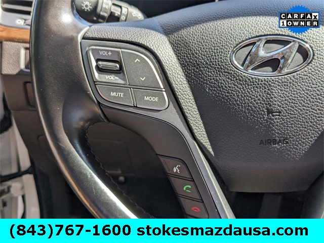 2014 Hyundai Santa Fe Limited White at Bayway Cadillac of The Woodlands