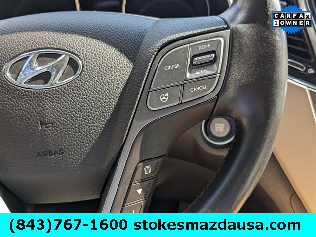 2014 Hyundai Santa Fe Limited White at Bayway Cadillac of The Woodlands