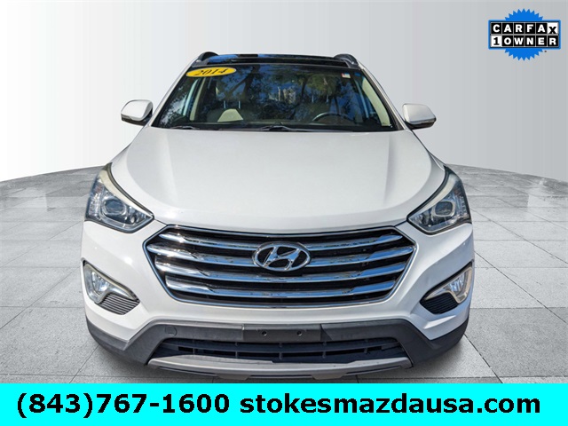 2014 Hyundai Santa Fe Limited White at Bayway Cadillac of The Woodlands