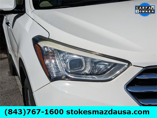 2014 Hyundai Santa Fe Limited White at Bayway Cadillac of The Woodlands