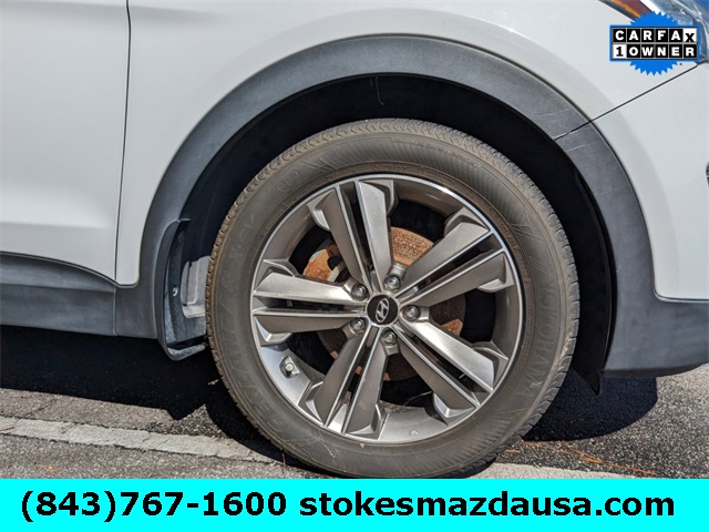 2014 Hyundai Santa Fe Limited White at Bayway Cadillac of The Woodlands