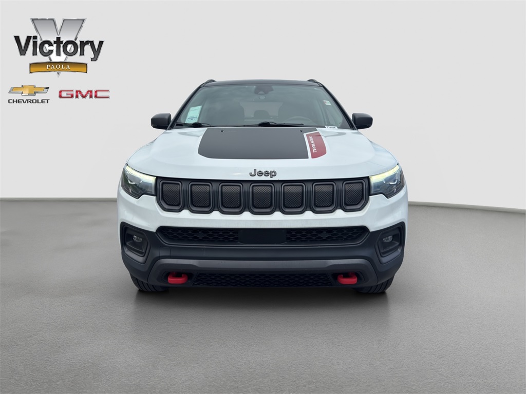 Used 2022 Jeep Compass Trailhawk with VIN 3C4NJDDB9NT146798 for sale in Kansas City