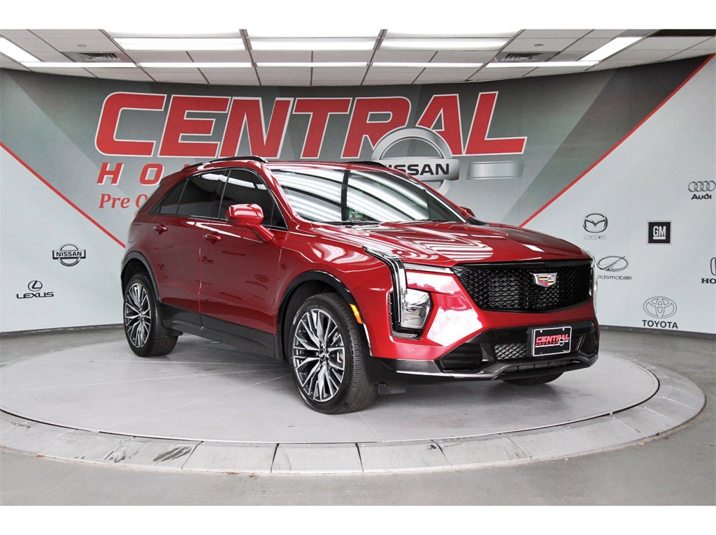 2025 Cadillac XT4 Sport Red at Tom Peacock Cadillac