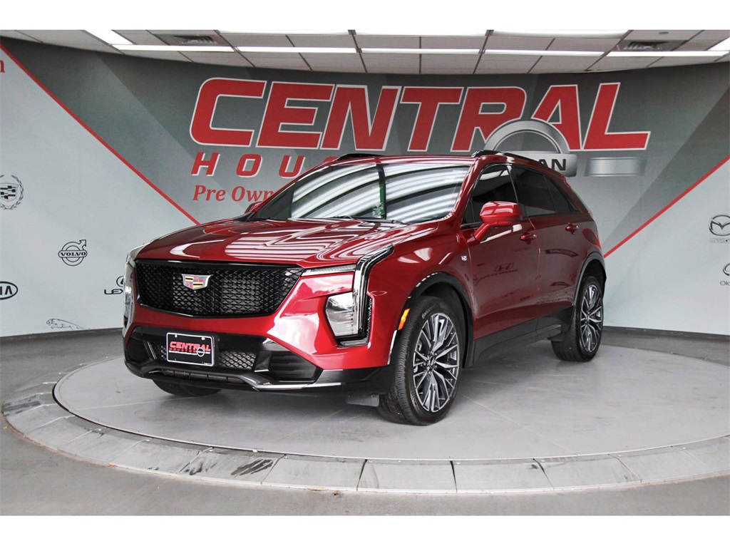 2025 Cadillac XT4 Sport Red at Tom Peacock Cadillac