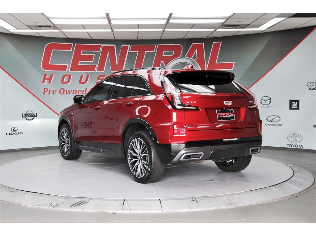 2025 Cadillac XT4 Sport Red at Tom Peacock Cadillac