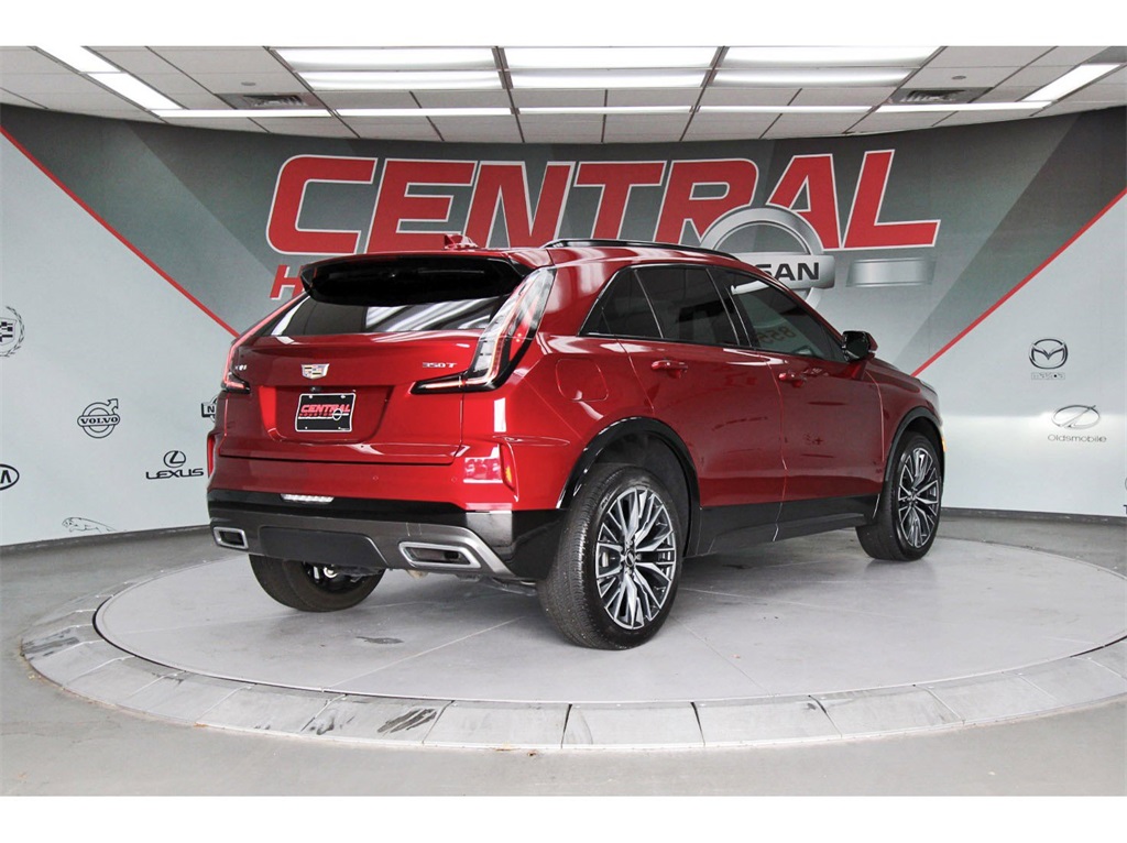 2025 Cadillac XT4 Sport Red at Tom Peacock Cadillac