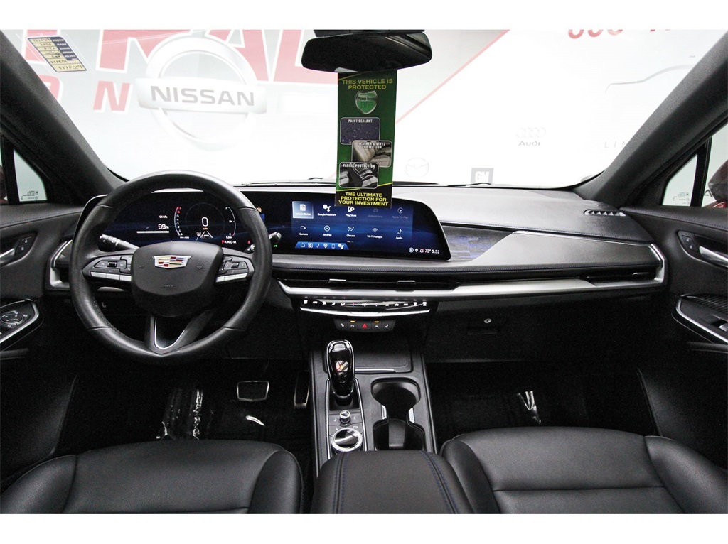 2025 Cadillac XT4 Sport Red at Tom Peacock Cadillac