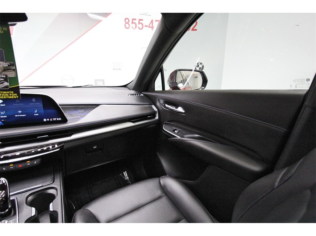 2025 Cadillac XT4 Sport Red at Tom Peacock Cadillac