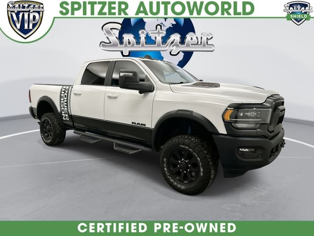 Bright White Clearcoat 2024 RAM 2500 Power Wagon Crew Cab 4WD Pickup Truck Four-Wheel Drive 8-Speed Automatic