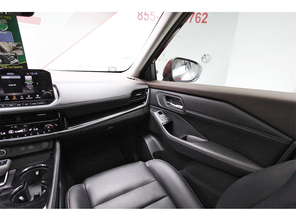 2023 Nissan Rogue SL Red at Central Houston Nissan