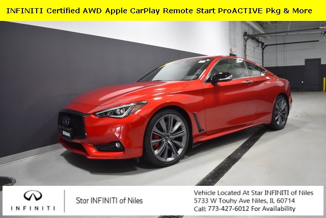 2022 INFINITI Q60 Red Sport 400 AWD