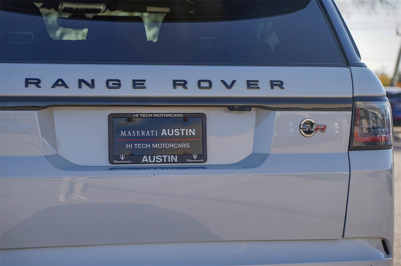 Used Car 2020 Land Rover Range Rover Sport  Svr For Sale Under $60,000 In Austin, Texas