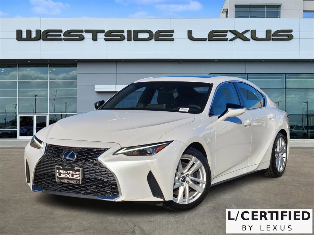 2023 Lexus IS 300 White at Westside Lexus