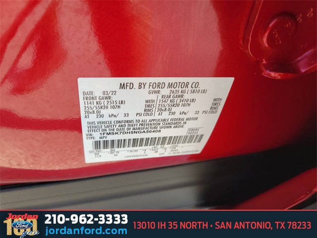 Used Car 2022 Ford Explorer  Xlt For Sale Under $30,000 In San Antonio, Texas