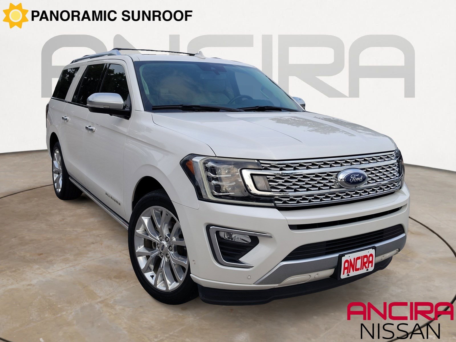Used Car 2018 Ford Expedition Max  Platinum For Sale Under $30,000 In San Antonio, Texas