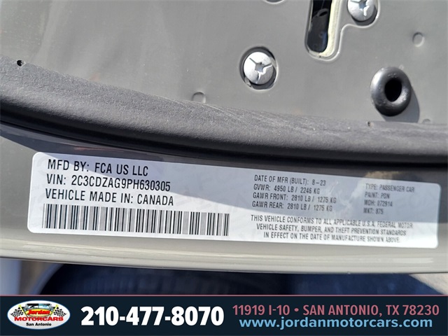 Used Car 2023 Dodge Challenger  Sxt For Sale Under $25,000 In San Antonio, Texas