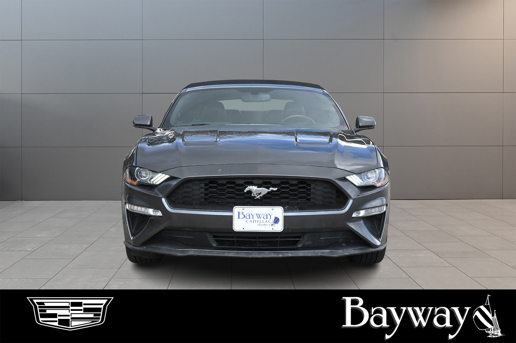 2019 Ford Mustang EcoBoost Premium Gray at DeMontrond Auto Country
